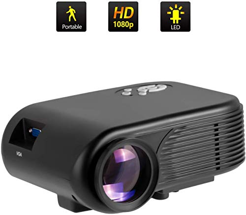 ODLICNO-Mini-Proyector-Porttil-Multimedia-Proyector-de-Cine-en-casa-proyector-Compatible-con-Full-HD-1080P-HDMI-VGA-Dual-USB-AV-TF-Computadora-Porttil-Telfono-Inteligente-Negro