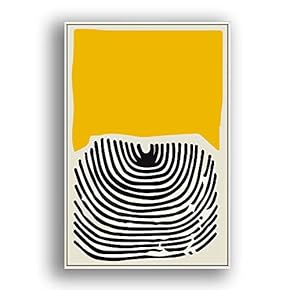 Framed Canvas Wall Art for Living Room, Bedroom Illustration Canvas Prints for Modern Home Decoration Ready to Hang - 16"x24" inches