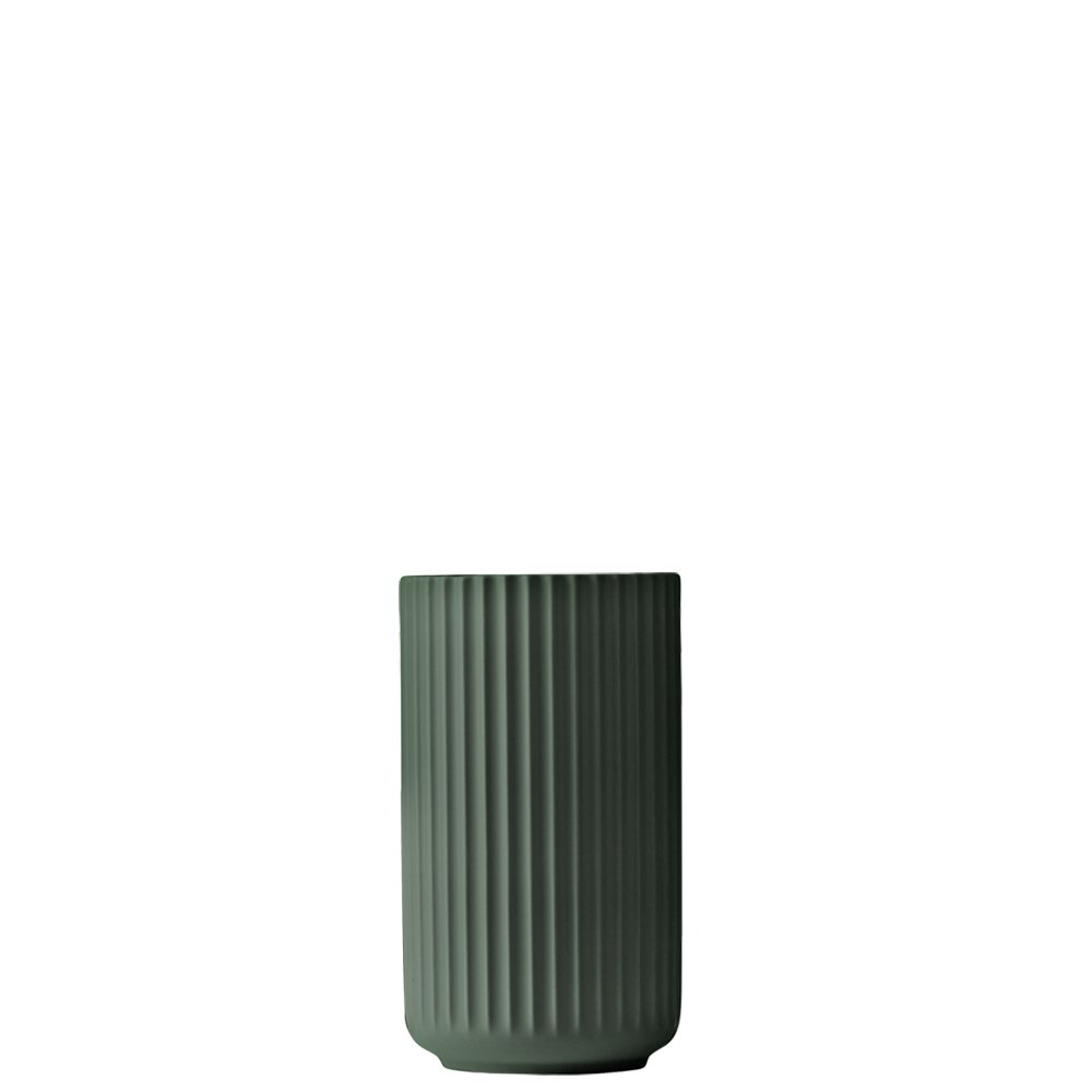 Lyngby Porcelæn Vase Height 15.5 cm Lyngby Design Classic Timeless Design Green