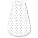 SwaddleDesigns Baby Sleep Sack 12-18 months, Cotton Knit Wearable Blanket with 2-way Zipper, Non-Weighted Sleeping Sack for Safer Sleep, Tiny Foxes, Large