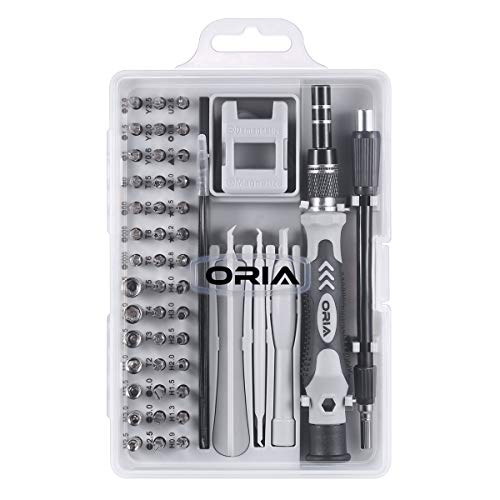ORIA Precision Screwdriver Set, 52 in 1 Screwdriver Set with 42 Bits