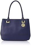Anne Klein New Recruits Large Satchel Bag, Midnight, One Size