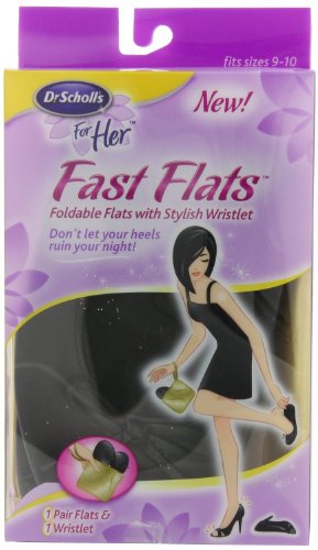 dr scholls folding flats