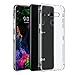 LG G8 ThinQ Case, LG G8 ThinQ Case Clear, LG G8 Case Clear, ComoUSA Slim Clear Soft Reinforced Corners TPU Case for LG G8 ThinQ/LG Alpha (Clear)