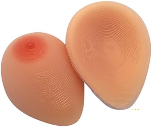 800gr Silicone Breast Forms Size 34C/36B/38A/ ((size 6)by fake boobs for Cross dresser/ False breasts/Transgender/Mastectomy (800g)