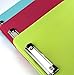 Adorox Letter Size Slim-case Storage Clipboard Teal Plastic Storage Clipboard for Students, Teachers, Sales, Utility, Industrial, Office Professional (Teal))