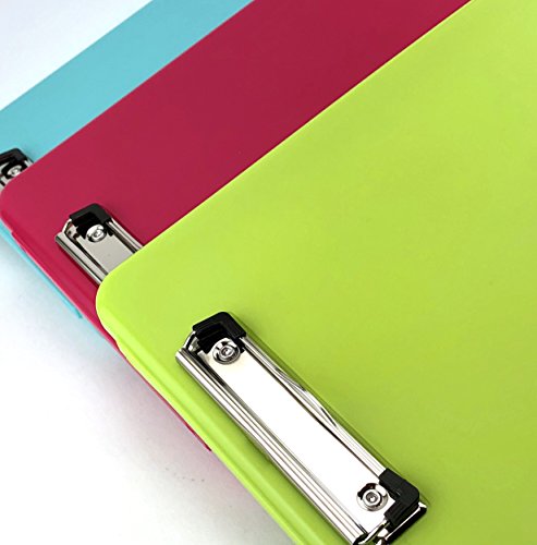 Adorox Legal Size Slim-case Storage Clipboard Teal Plastic Storage Clipboard for Students, Teachers, Sales, Utility, Industrial, Office Professional (Teal))