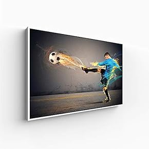 Canvas Wall Art for Living Room, Bedroom Sports Framed Canvas Prints for Home Decoration Ready to Hang - 16"x24" inches