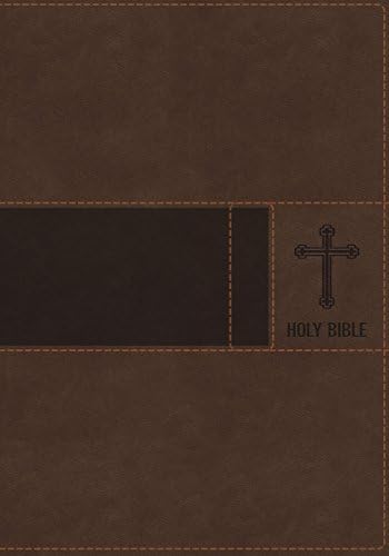 Holy Bible: New International Version, Brown, Leathersoft, Ribbon Marker, Red Letter Edition