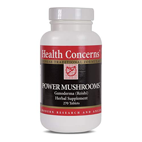 Health Concerns - Power Mushrooms - Ganoderma (Reishi) Herbal Supplement- 270 Tablets