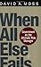 When All Else Fails: Government as the Ultimate Risk Manager - Book by David A. Moss