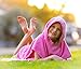 Hudz Kidz Unicorn Towel for Girls Premium Hooded Towel Poncho for Kids & Toddlers, Soft 100% Cotton, Ideal at Bath, Beach, Pool
