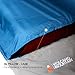 Volcano Mountain Sleeping Bag Liner Lightweight | Soft Sleep Sack Adult Travel | Comfortable Travel Sheet Sleep Sack for Camping and Hotels | Has Velcro Pocket, XL Pillow Pocket, Easy Grab Zipper.
