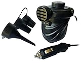 Balance Living® Electric Air Pump with 3 Universal Nozzle Adaptors and Cigarette Lighter Plug (12V DC)