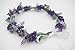 Floral Fall BOHO Headband Flower Crown Festival Wedding Beach Hair Wreath F-01 F-30 (Lavender)
