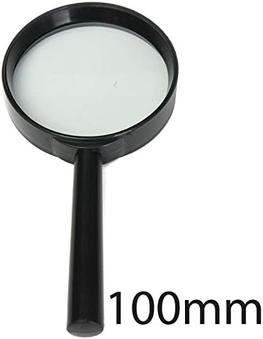 Magnifying Glass 5x Minimal Distortion Magnifier Optical Reading Watch Repair Tool 100mm