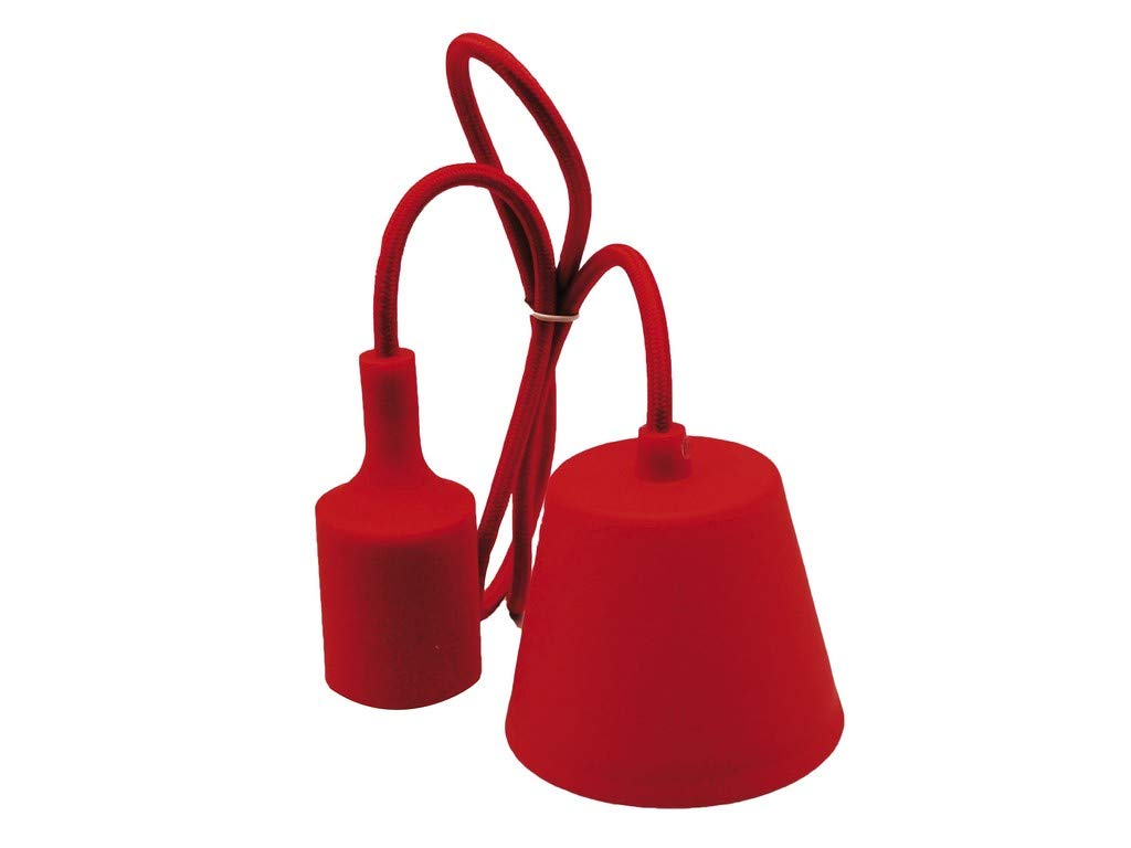Fline Lamp Holder, Red
