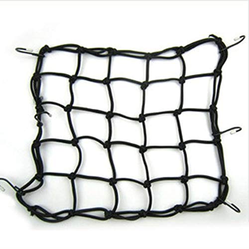 dianagold 30x30cm Luggage Cargo Mesh Net Car Accessories Motorcycle Bike Helmet Holder - Thumbnail 7