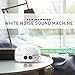 HemingWeigh White Noise Sound Machine - Quality Sounds Masks Disturbing Noise and Reducing Sound for Improved Sleep Relaxation and Enriched Concentration - Built in USB & LED Night Light.