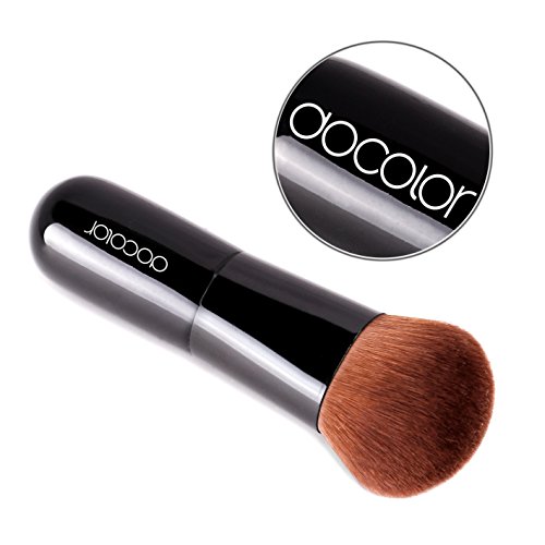 image for Docolor Kabuki Foundation Face Powder Brush Portable Makeup Cosmetic T
