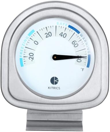 Kitrics Signature Refrigerator/Freezer Thermometer