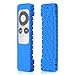 Fintie Protective Case for Apple TV 2 3 Remote Controller - Casebot [Honey Comb Series] Light Weight [Anti Slip] Shock Proof Silicone Sleeve Cover, Blue