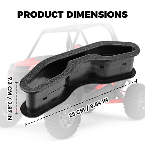 kemimoto 4 Pack UTV Pass Through Bezel, Harness PassThrough Seat Bezel
