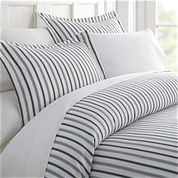 Queen Vertical Dreams Duvet Cover Set - Image 2