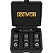 LEXIVON Impact Socket Set, 6 Total Lug Nut Size | Innovative Flip Socket Design Cover Most Commonly Inch & Metric Used Sizes | Cr-Mo Steel = Fully Impact Grade (LX-111)