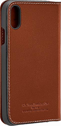 Platinum Leather Folio Case for Apple iPhone XR - Papaya - Model: PT-MAXCSBLWP