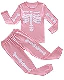 IF Pajamas Little Boys Girls Skeleton Halloween Pajamas Sets