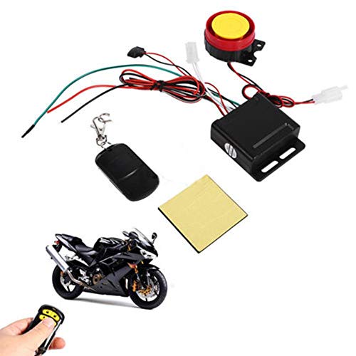 Motorcycle Lock Alarm System with Remote Control Anti Theft Horn Warner Security System - Thumbnail 7