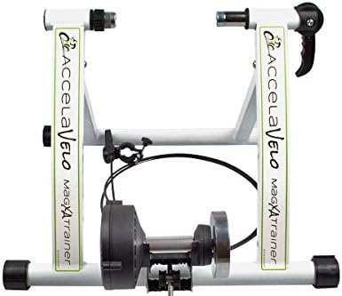 New Indoor Bike Exercise Bicycle Trainer Stand 7 Levels Resistance Stationary