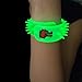 Fidget Toys for Sensory Kids - Dragon & Dinosaur Soft Silicone Spike Slap Bracelets - Stress Relief Toys for Focus, Calm and Fun in Red, Black and Glow Green