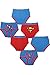DC Comics Boys 'Justice League Superman' Brief Underwear Pack, Multi, 4T/5T
