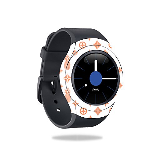 MightySkins Protective Vinyl Skin Decal for Samsung Gear S2 Smart Watch wrap cover sticker skins Coral Designer - Thumbnail 3