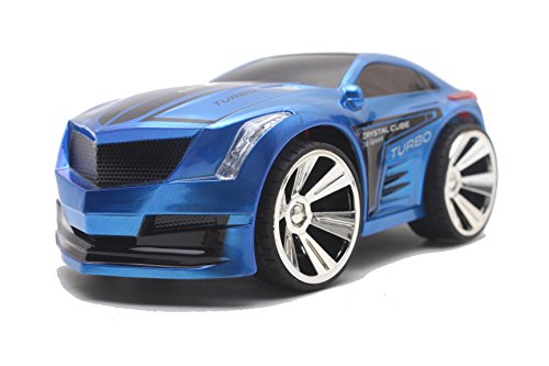 RushGo Rechargeable Voice Control Car,Command by Smart Watch,Creative Voice-activated Remote Control RC Car(Blue)