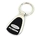 Ford Fusion Black Tear Drop Metal Key Ring