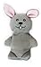 ZippyPaws Slipper Nest Squeaky Hide and Seek Plush Dog Toy, Bunny