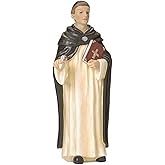 Roman Giftware Inc., Patrons & Protectors, 4" H ST Thomas Aquinas Figure,Religious, Inspirational, Durable (4x1x4)
