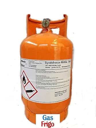 Bombona gas refrigerante R600 R600 A 5 kg Carga congelar ...