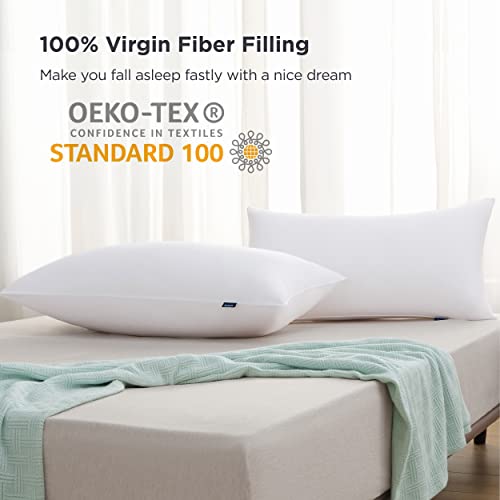 Bedsure Firm King Size Pillows, Bed Pillows Hotel Quality, Firm Pillows