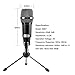 FIFINE PC Microphone 3.5mm Plug and Play Microphones for Computer Desktop Laptop Online Chat, Broadcast Microphone for Skype,YouTube,Google Voice Search, Games-K667
