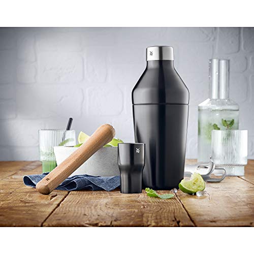 WMF Baric Shaker, Edelstahl Cocktail Shaker mit integriertem Barsieb, Höhe 23 cm, spülmaschinengeeignet – Bild 3