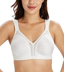 Lemorosy Women's Plus Size Full Coverage Non Padded