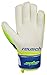 Reusch Soccer Serathor SG Finger Support Junior Goalkeeper Gloves, Green/Blue, 7