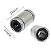 JIWINNER 12 pcs LM8UU Linear Bearings for 3D Printer