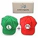 DJSR Imports Super Mario role play Bros Luigi Costume Hat Unisex