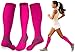 Compression Socks for Women & Men. BEST Graduated Socks For Running, Crossfit, Nurses, Pregnancy, Flights. Athletic Fit. 20-30 mmHG 1 Pair