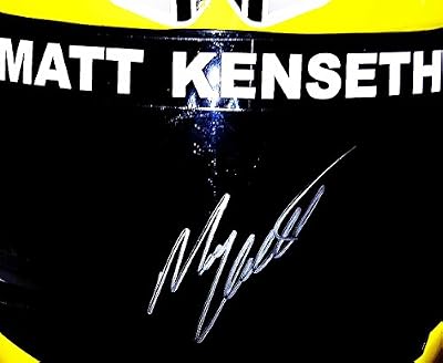 AUTOGRAPHED 2014 Matt Kenseth #20 Dollar General Racing (Joe Gibbs) Lionel FULL-SIZE NASCAR SIGNED Replica Helmet (Limited Edition!) Just Released!